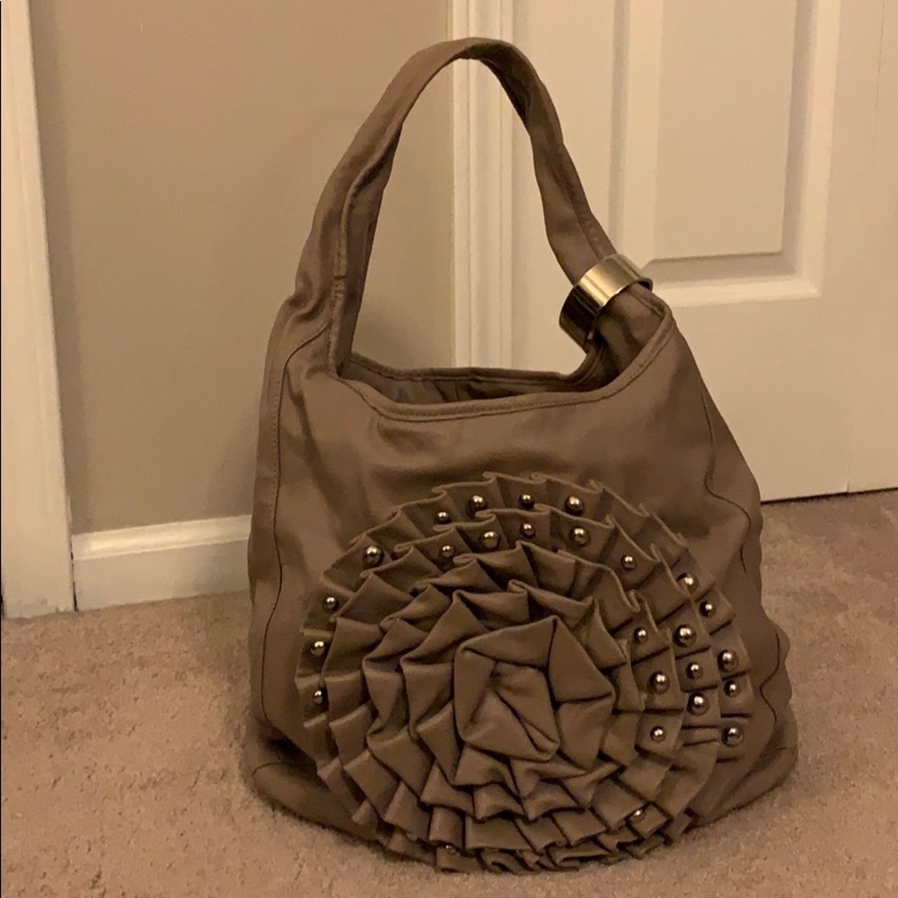Grey purse